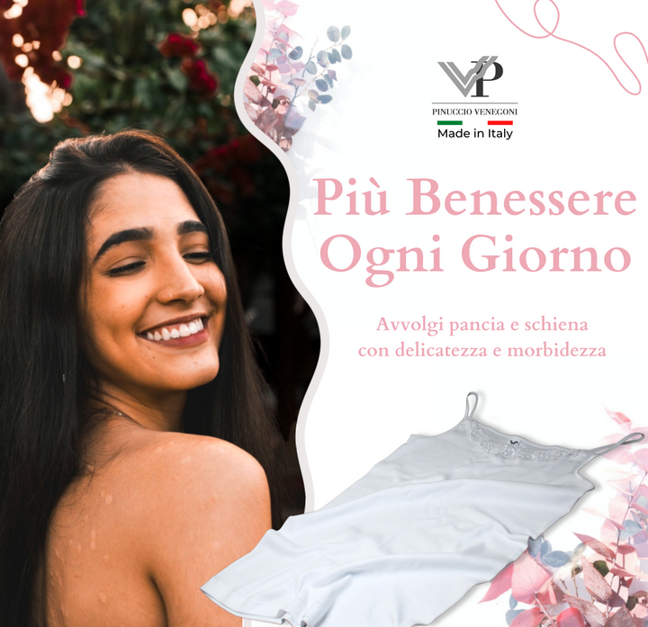 Set 3 Canottiera Intima Donna Spalla Stretta in Pizzo macramè 100% Cotone Pettinato Top Intimo Bianco Canotta Intima Donna Estiva
