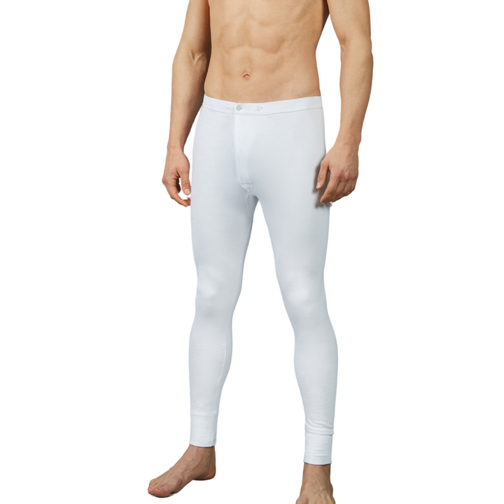 Mutande da uomo calzamaglia gamba lunga boxer in caldo cotone felpato termiche