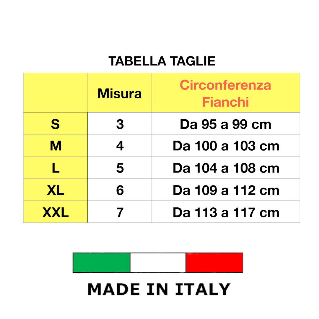 Slip Contenitivo Donna Pancia Piatta in Pizzo Mutanda Contenitiva Intimo Modellante Made in Italy Mutande Vita Alta pancera Dimagrante Snellente