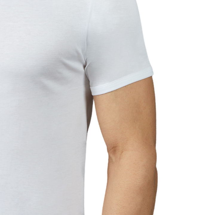 Set 2 Magliette Intime Uomo Cotone Maglia Intima Uomo Girocollo 100% Cotone Made in Italy Intimo Uomo