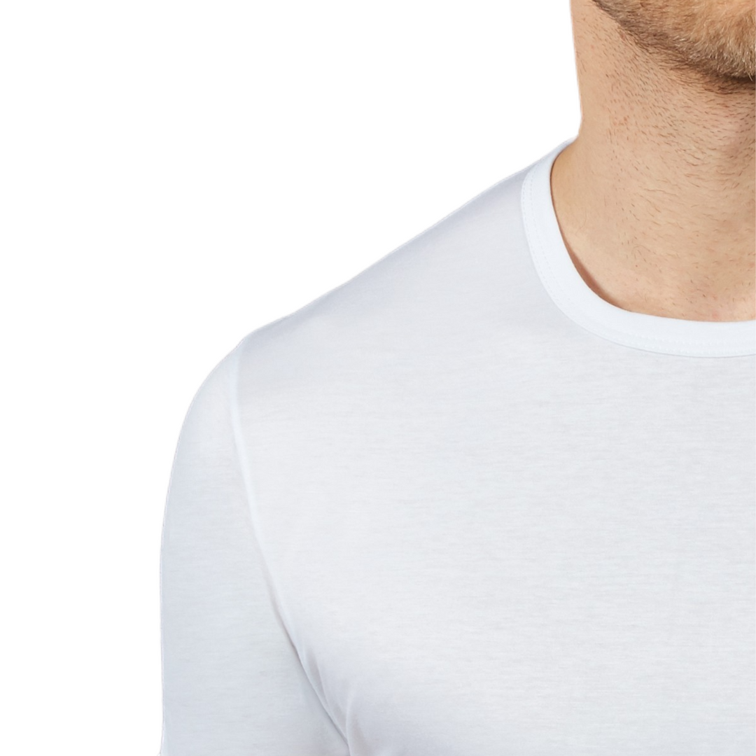 Set 2 Magliette Intime Uomo Cotone Maglia Intima Uomo Girocollo 100% Cotone Made in Italy Intimo Uomo