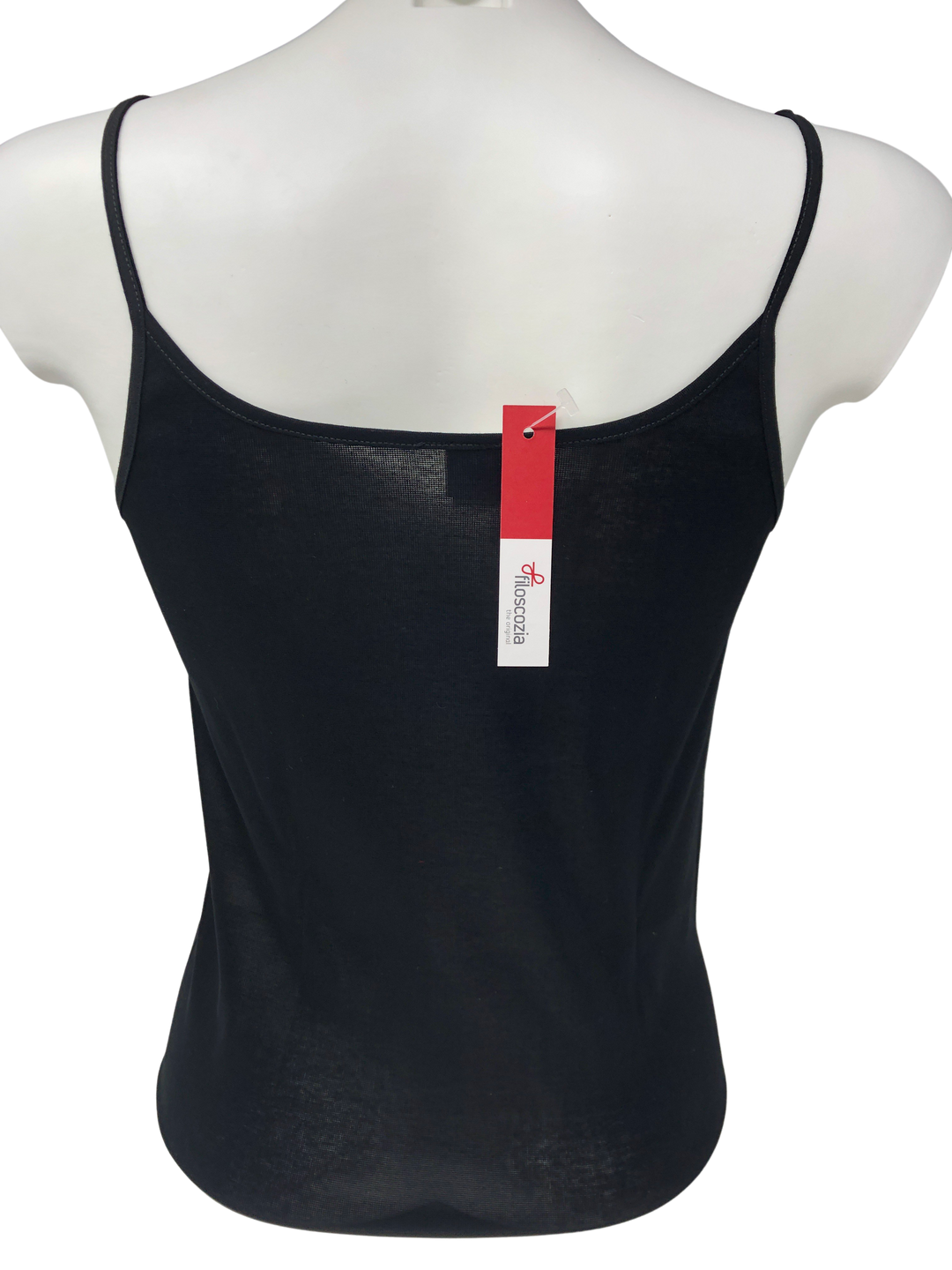 Canotta da Donna Intima Spallina  in Puro Cotone Filoscozia Canottiera Intima Spalla Stretta