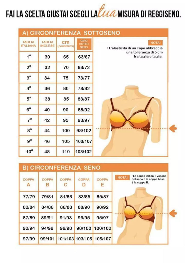 Reggiseno con Ferretto da Donna Coppa C non Imbottito Preformato