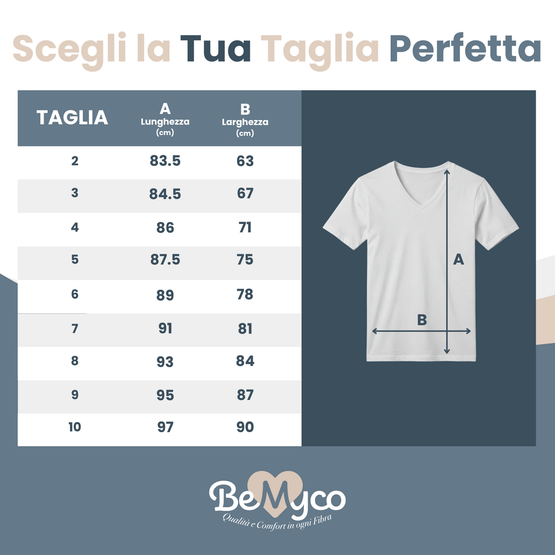 Maglia Intima Uomo Intimo TAGLIE FORTI Cotone Puro 100% Maglietta Scollo a V
