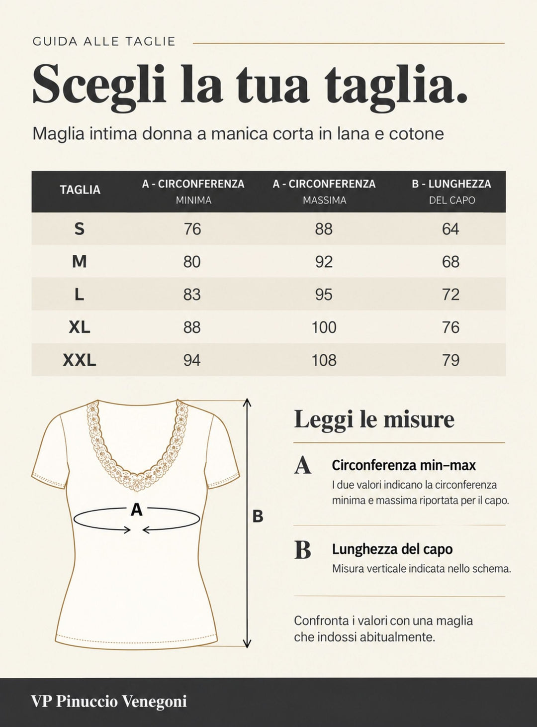 Set 2 Maglie Intime Donna In Misto Lana all'esterno e 100% Cotone all'interno in pizzo